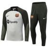 FC Barcelona Trainings Sweatshirt Pak Quarter-zip 2023-24 Grijze - Heren